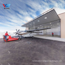 2020 Cheapest price Prefab steel structure prefabricated aircraft hangar for sale